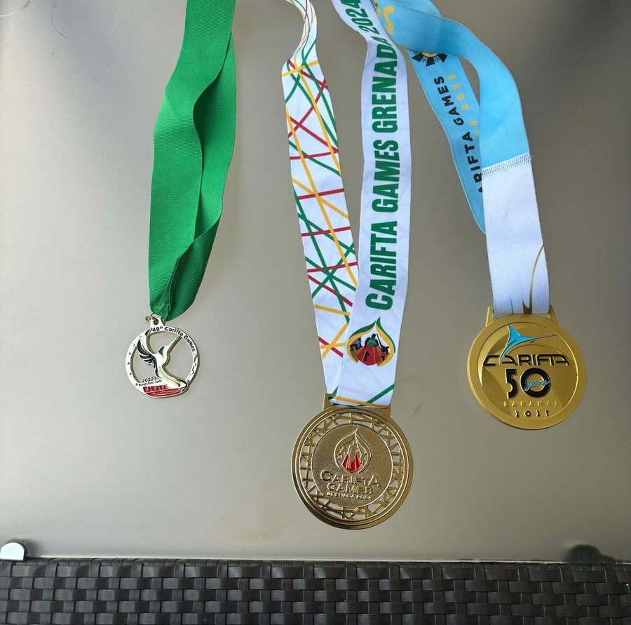 CARIFTA gold medals