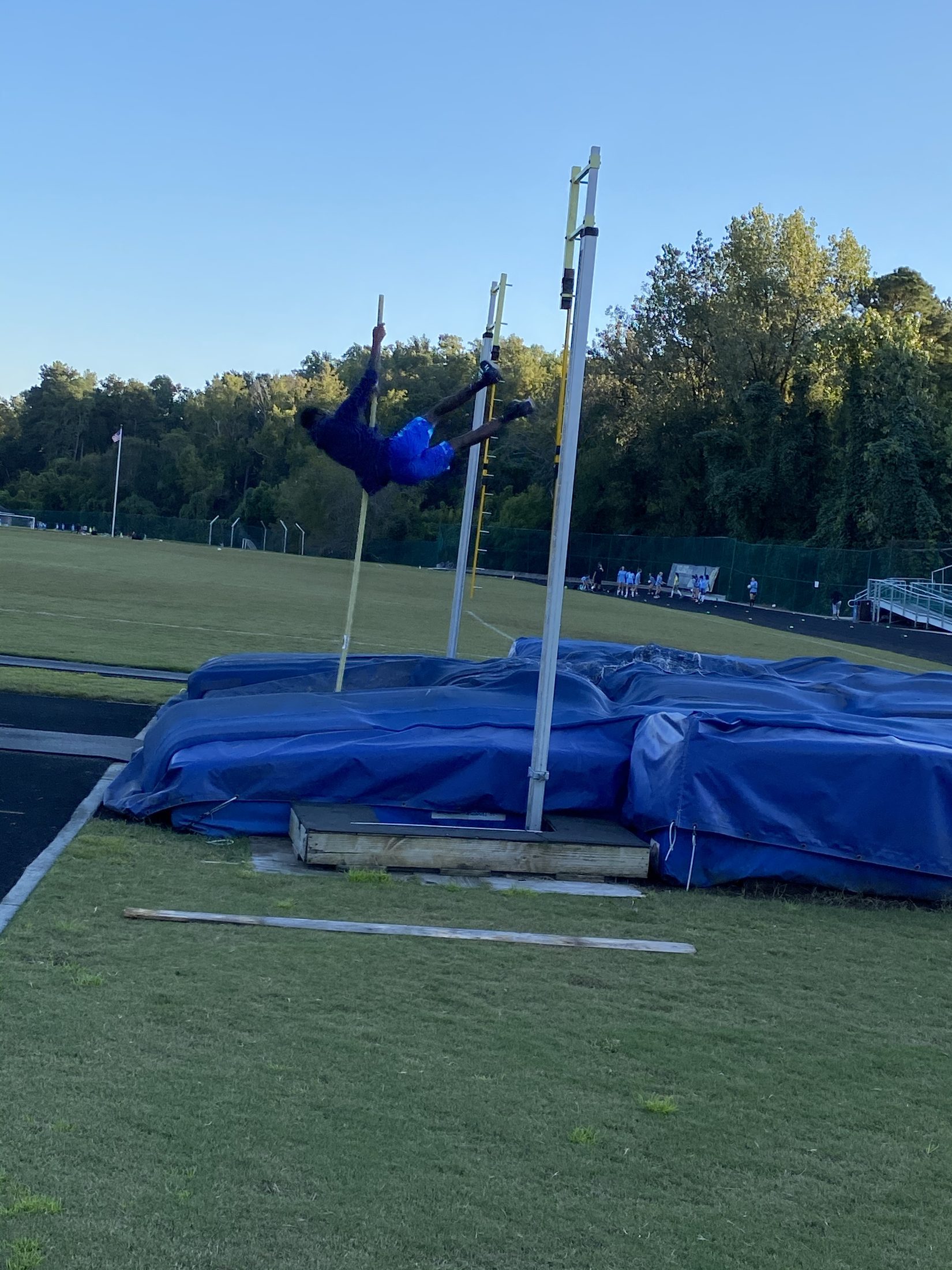 Brenden Vanderpool, one of his first jumps, October 2020